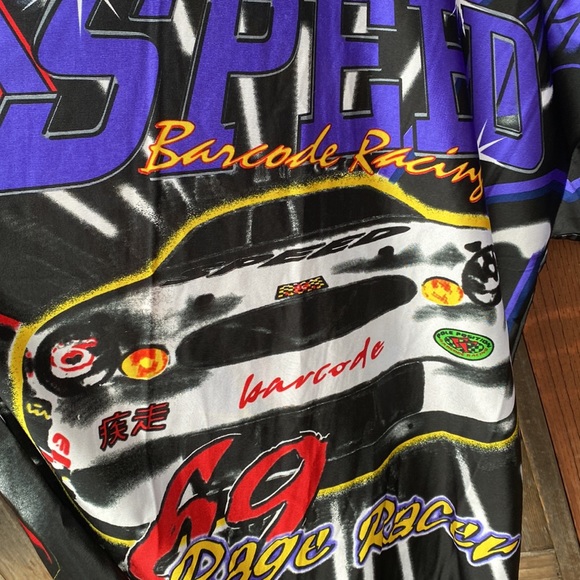 Barcode Speed Racing 69 Road Rage Racer Shirt - Picture 3 of 13